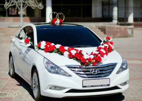 Аренда Авто На Свадьбу Соната от 700р./час (Hyundai Sonata Панорама) Мариуполь