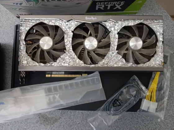 Palit GeForce RTX 3080 GameRock 10Gb Горловка