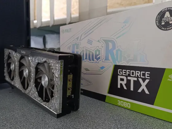 Palit GeForce RTX 3080 GameRock 10Gb Горловка