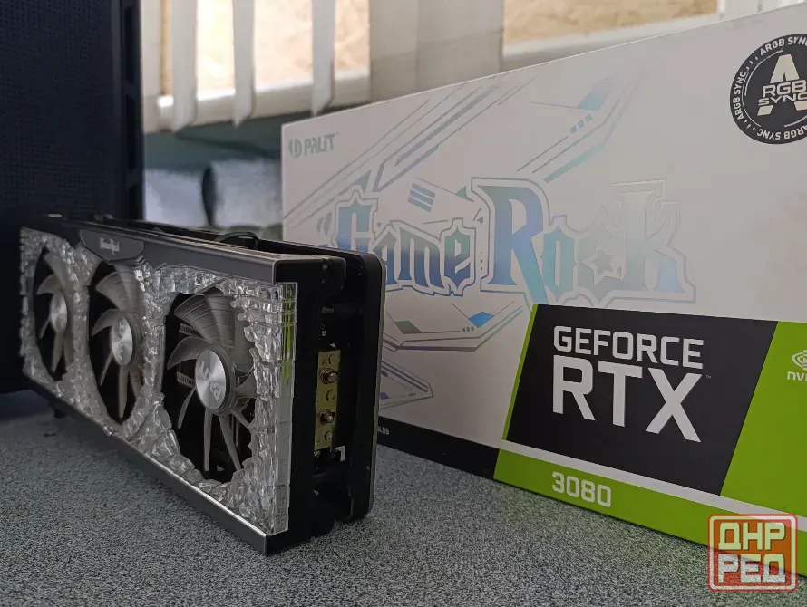 Palit GeForce RTX 3080 GameRock 10Gb Горловка - изображение 1