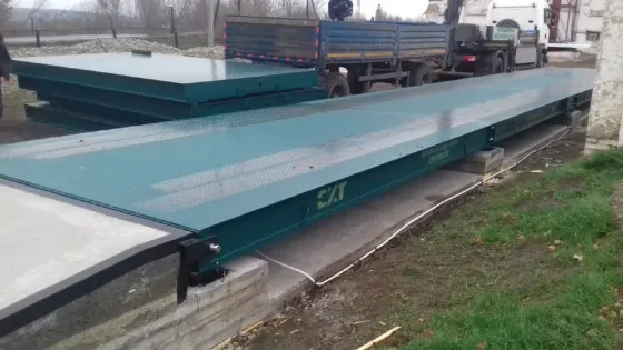 Установка автомобильных весов 60 тонн «схт» Самара