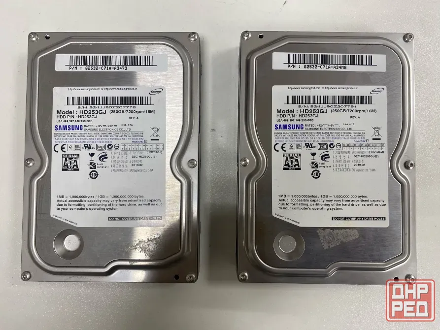 Жесткий диск Samsung 250Gb HD253GJ Донецк - изображение 1