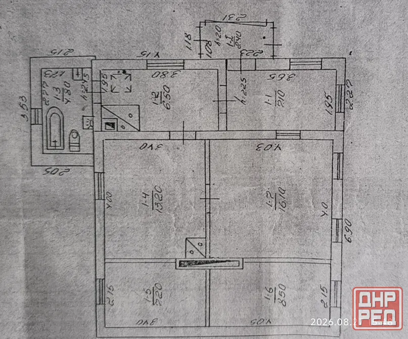 Продам отличный Дом 60 м² в Киевском районе, 5 участок. Газ. Канализация. Гараж. 4 сотки! Донецк - изображение 12
