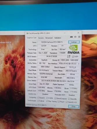 Видеокарта RTX 3060ti Донецк