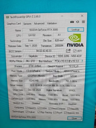 Видеокарта RTX 3080 Донецк