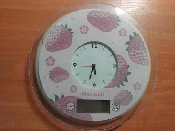 Кухонные весы с часами Maxwell MW-1452 (до 5 кг) Донецк