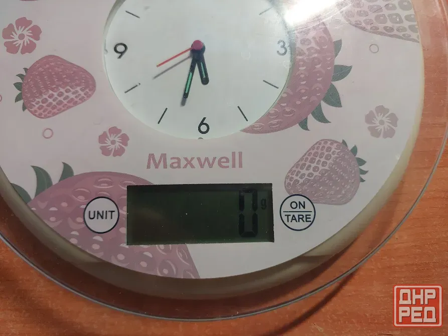 Кухонные весы с часами Maxwell MW-1452 (до 5 кг) Донецк - изображение 3