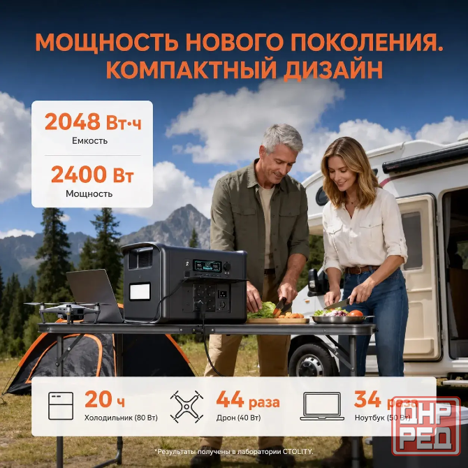 Портативная электростанция CTOLITY AP2000 зарядная станция Донецк - изображение 2