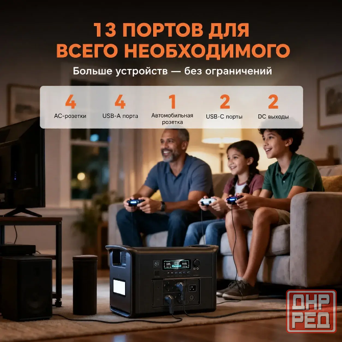 Портативная электростанция CTOLITY AP2000 зарядная станция Донецк - изображение 4