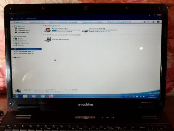 Ноутбук eMachines e625 15.6дюймов Донецк