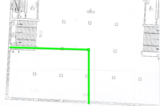 Аренда коммерческой площади от 100 до 325 м², «Радуга», Грузовой лифт, парковка, высокий трафик Донецк