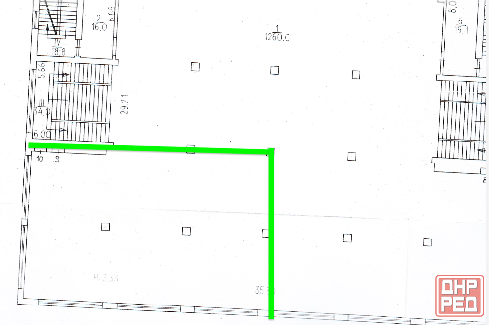 Аренда коммерческой площади от 100 до 325 м², «Радуга», Грузовой лифт, парковка, высокий трафик Донецк - изображение 2