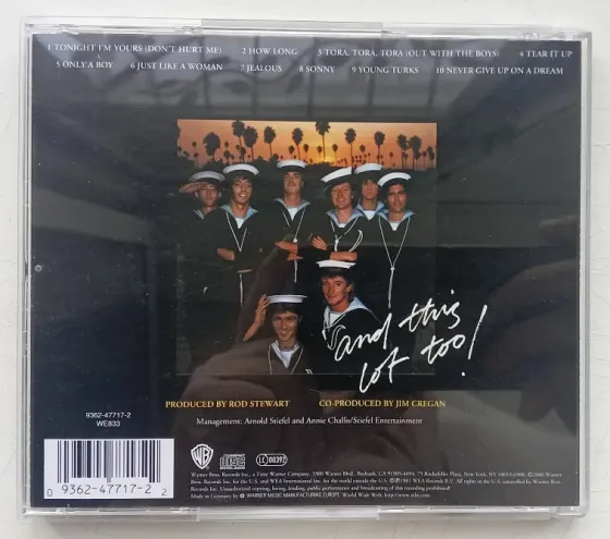 Rod Stewart (1981) Tonight I'm Yours - CD, фирм.(Germany), Pop-rock Макеевка