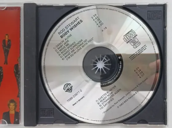 Rod Stewart (1983) Body Wishes - CD, фирм.(Germany), Pop-rock Макеевка