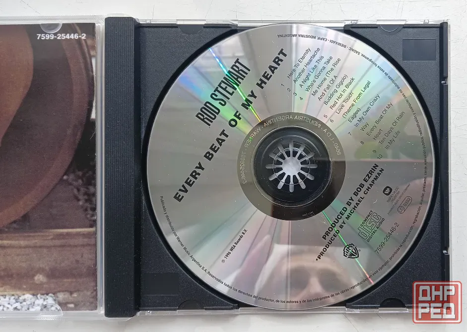 Rod Stewart (1986) Every Beat Of My Heart - CD, фирм.(Argentina), Pop rock Макеевка - изображение 3