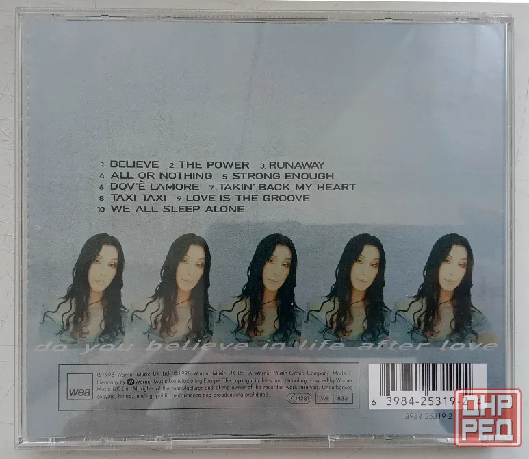 Cher (1998) Believe - CD, фирм.(UK), Pop Макеевка - изображение 2