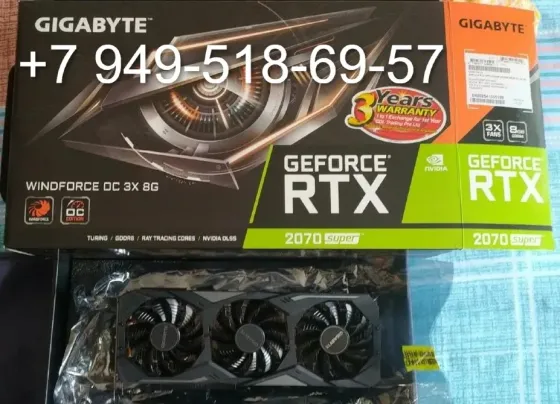 Gigabyte RTX 2070 Super WindForce OC Донецк