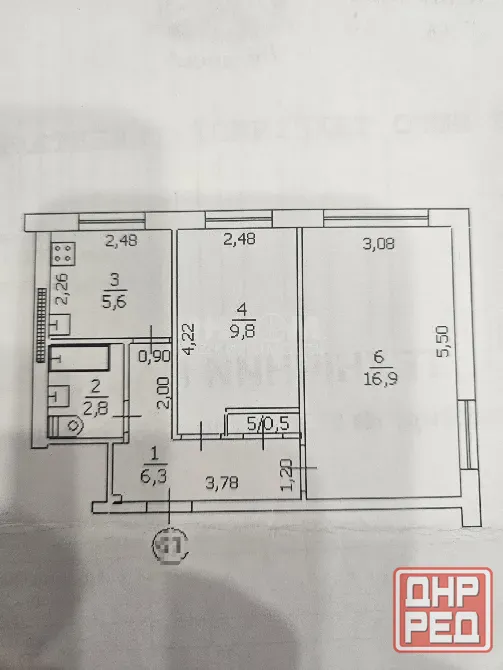 Продам 2к кв. Шевченко 32 Луганск - изображение 2