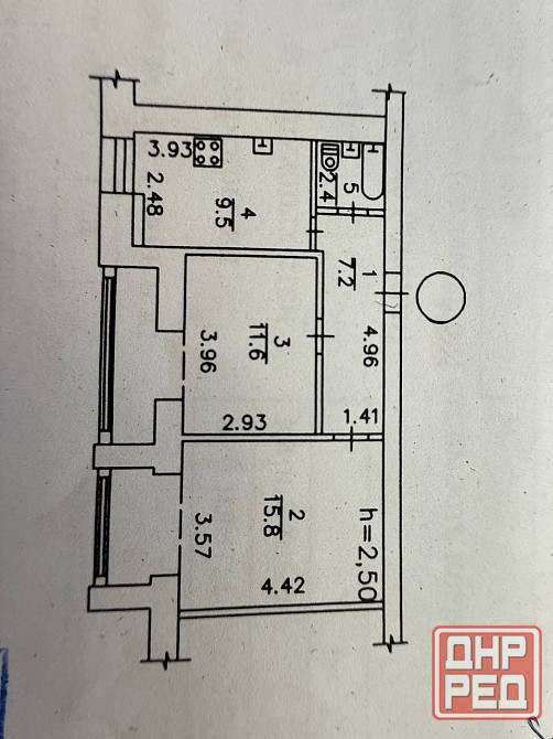 2-комн. | Квартира | 54 кв.м | Калининский район, Калининский район Донецк - изображение 10