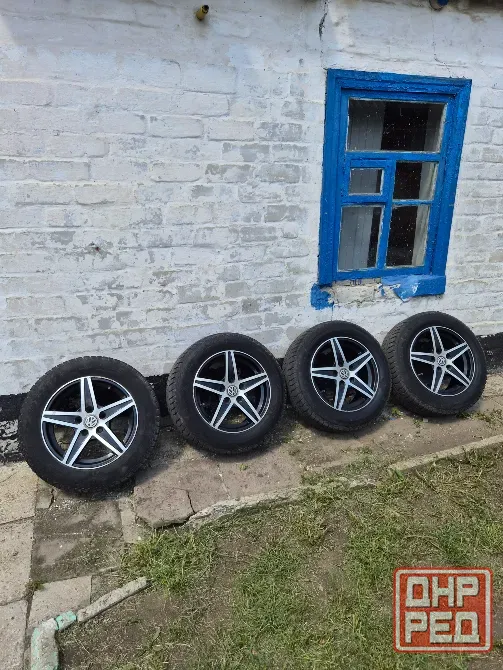 Комплект зимней резины на дисках R15 5x112 Донецк - изображение 2