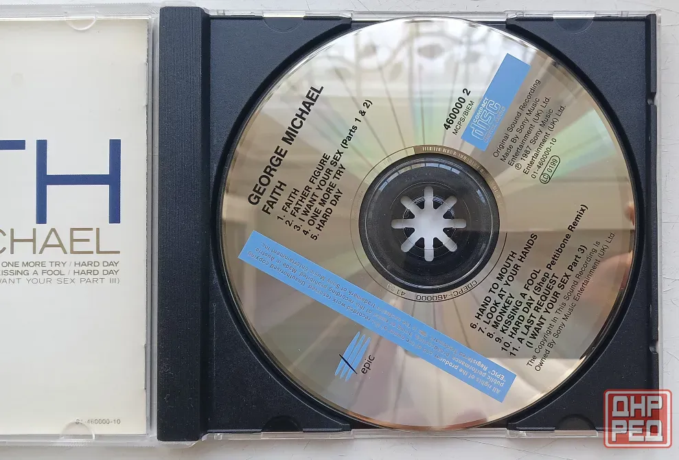 George Michael (1987) Faith - CD, фирм.(Austria), Pop Макеевка - изображение 4