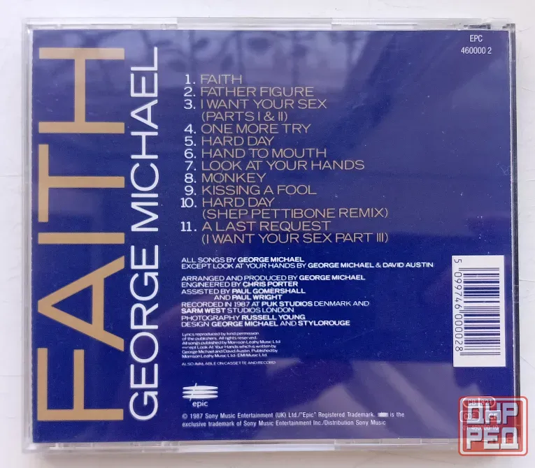 George Michael (1987) Faith - CD, фирм.(Austria), Pop Макеевка - изображение 3