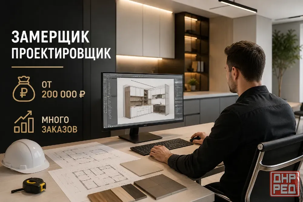 Замерщик-проектировщик Донецк - изображение 1