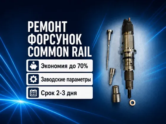 Ремонт форсунок Common Rail. Экономия до 70% Донецк