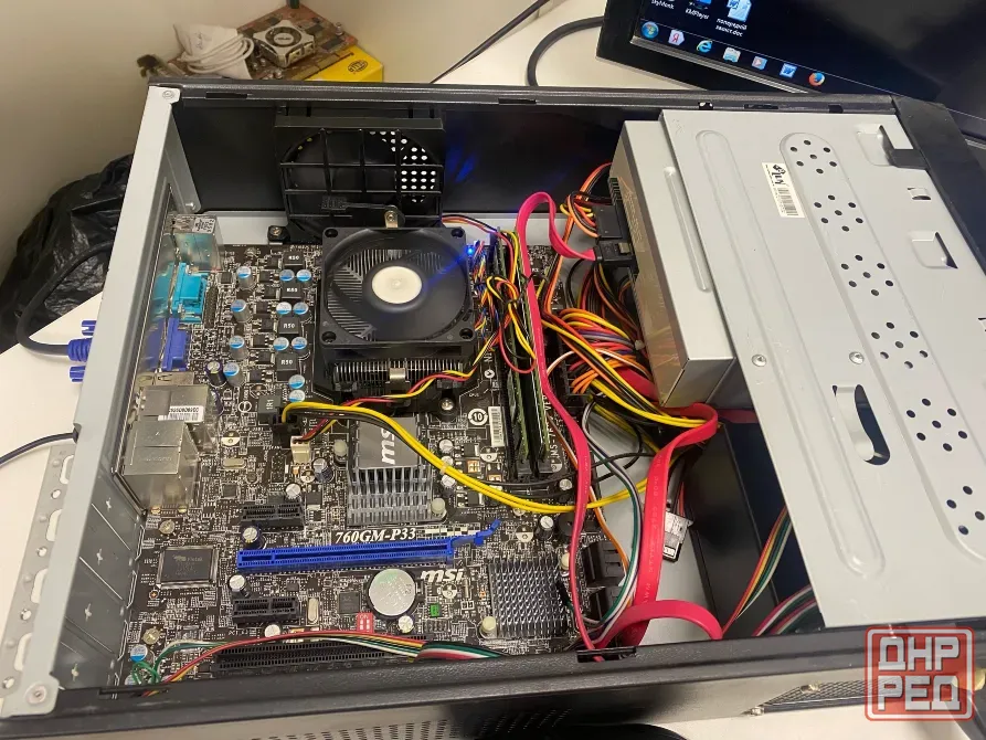 Компьютер AMD II X2 250 DDR2 4Gb HDD 250Gb AMD 260G Win 7 32bit 400w Донецк - изображение 2