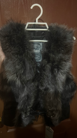 Жилет натуральный мех! Донецк
