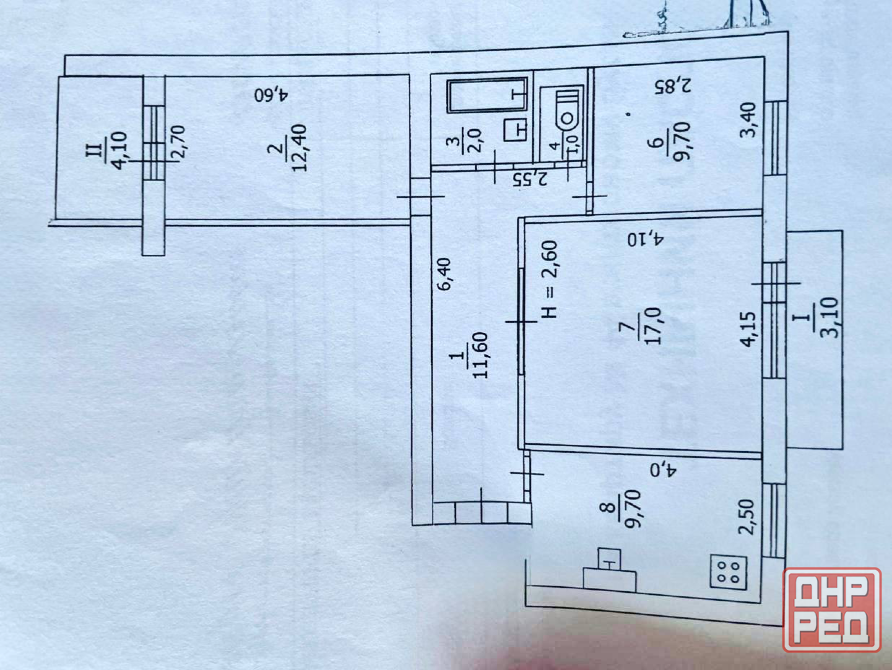 Продажа 3 комн. кв., ул. Чубаря (ориентир Ас Червоногвардейский) Макеевка - изображение 9