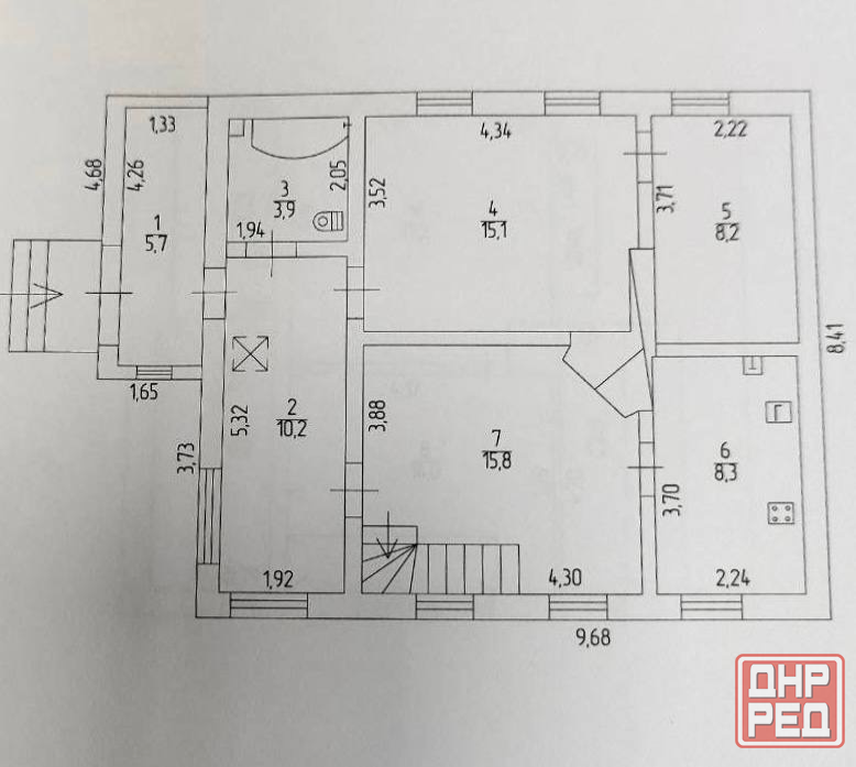 Продажа 4 комн. дома в живописном месте-напротив озера Батман (г. Макеевка) Макеевка - изображение 9