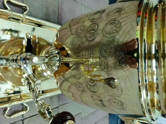 Самовар на дровах. Донецк