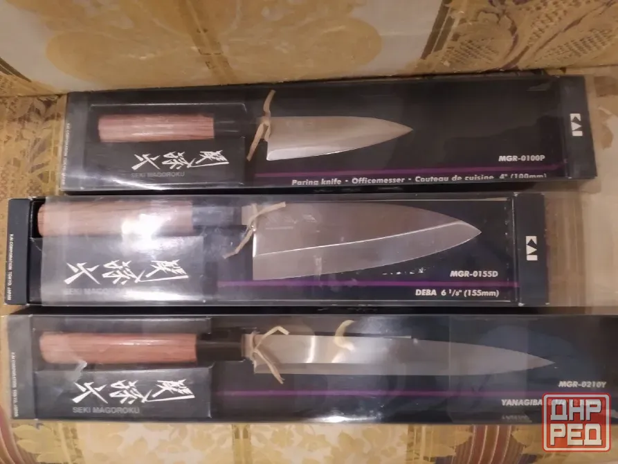 кухонные ножи компании KAI из серии Seki Magoroku Redwood Донецк - изображение 2