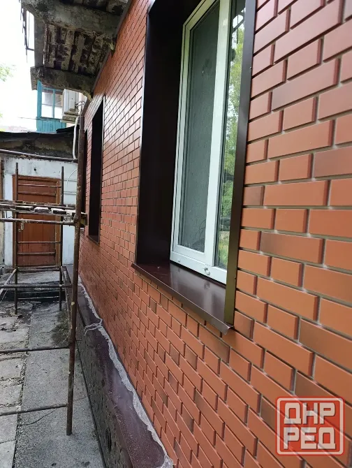 декоративное покрытие под кирпич - амк , и другие варианты, для фасада Макеевка - изображение 2