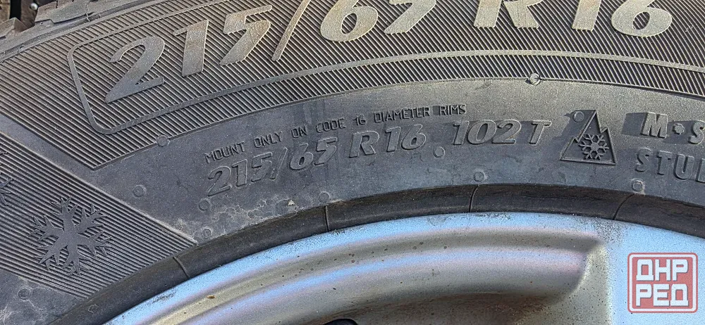 Зимние колеса 215/65 r16 Макеевка - изображение 3