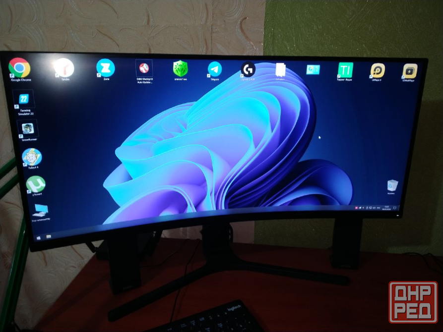 Игровой компьютер 16gb/rx 570 8gb/ryzen 5 2600/ m2 256/ hdd 1tb и монитор xiaomi 34 изогнутый Донецк - изображение 2