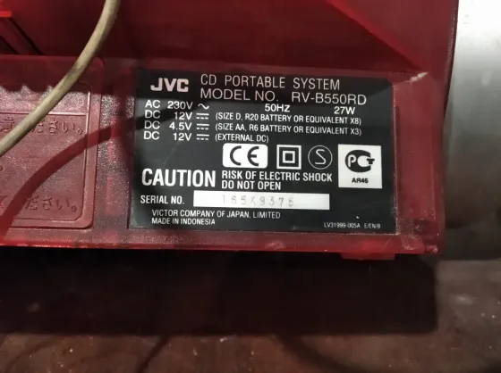 JVC rv B550 магнитола супер Макеевка