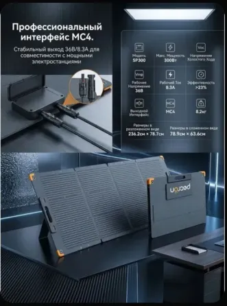 Солнечная панель PECRON PV300 складная Донецк