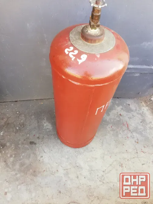 Газовый балон 50л. Горловка - изображение 1