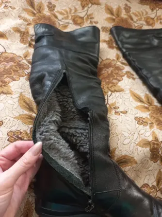 Кожаные сапоги Донецк