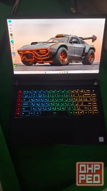 Игровой ноут 2060 карта ,мощный проц ,144 герц Макеевка - изображение 1