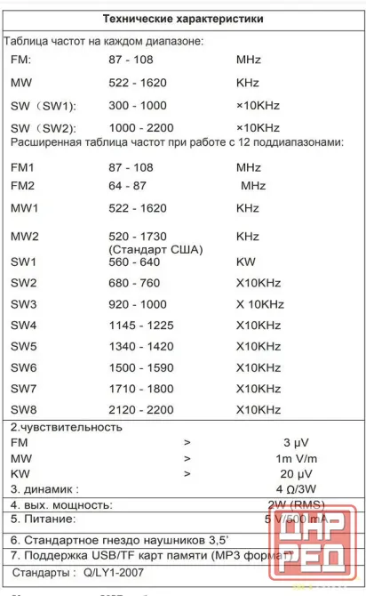 Радиоприемник XHDATA-D38 Донецк - изображение 5