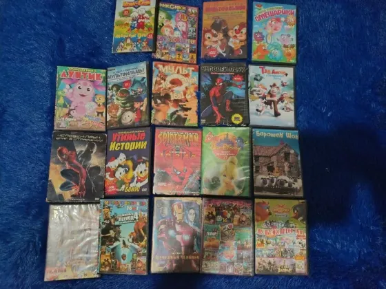 DVD Диски с мультиками для детей до 13 лет. Донецк