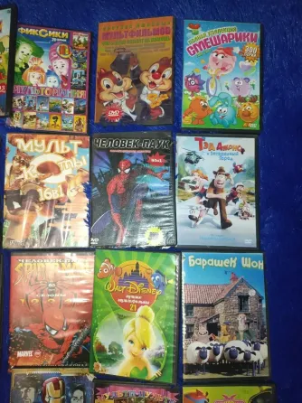 DVD Диски с мультиками для детей до 13 лет. Донецк