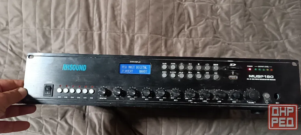 Профессиональный трансляционный усилитель Rhsound MUSP180 (BIG). Донецк - изображение 2