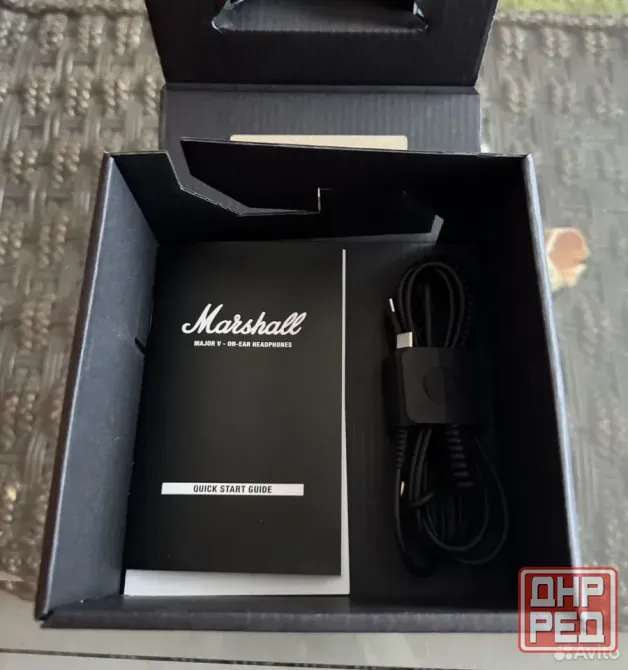 Наушники Marshall Major V Black Донецк - изображение 3