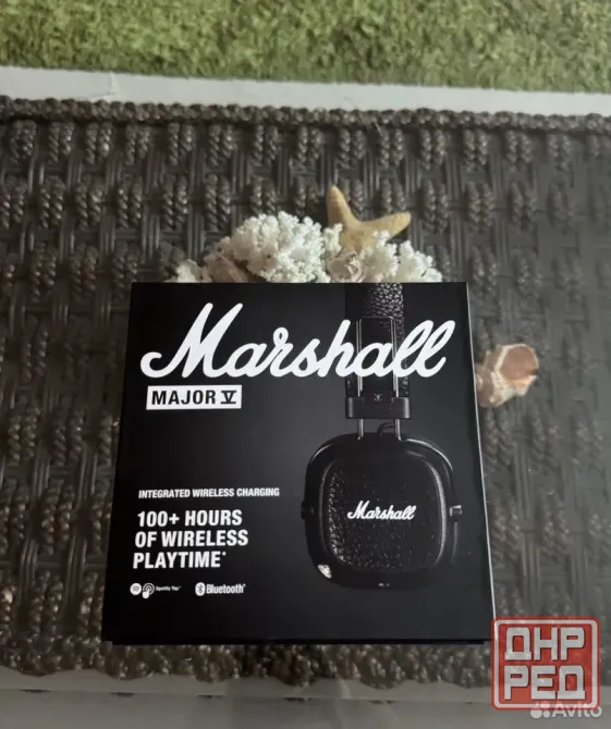 Наушники Marshall Major V Black Донецк - изображение 1