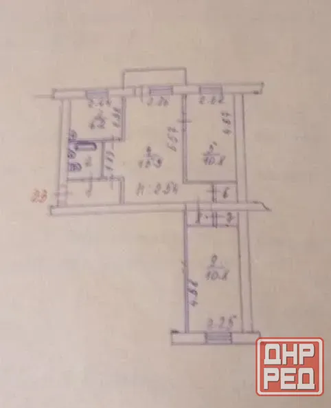 Продам 3-х комн. квартиру в центре г. Торез, пр-т Гагарина (район ост. Музей) Торез - изображение 7