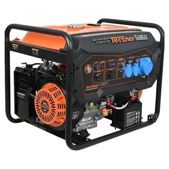 Бензиновый генератор TecEner TE6500EAX Макеевка